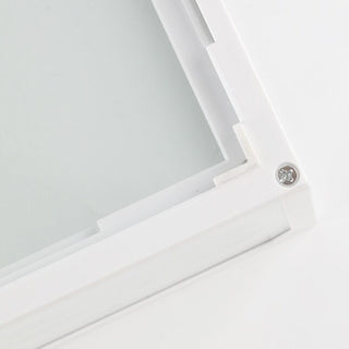 Sold Individually Clear White Cosmetic Storage Box