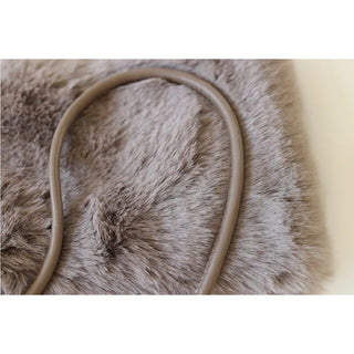 Color Faux Fur Smartphone Shoulder Bag