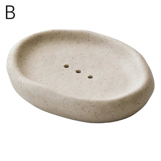 Plump Ceramic Soap Dish  Soap holder tray