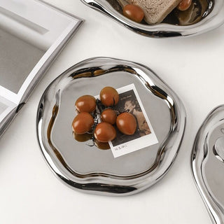 Chubby Round Accessory Tray  Plate