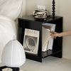 way Square Storage Side Table  Magazine Rack Storage Monotone