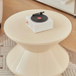 Zigzag Round Three-Tier Side Table Stool