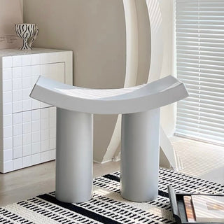 Curved design side table stool  chair