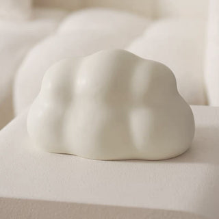 Cloud Ceramic Tissue Case  Cloud motif