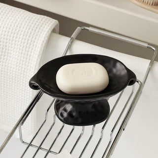 Handled Nuance Ceramic Accessory Tray  Small Item Holder