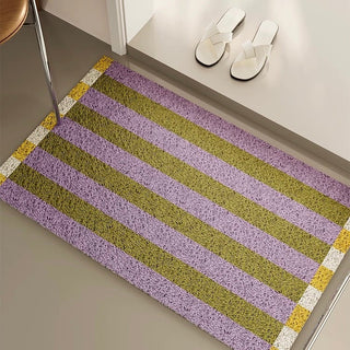 Multicolor Stripe Entrance Mat  50 x 80 cm Mud Removal