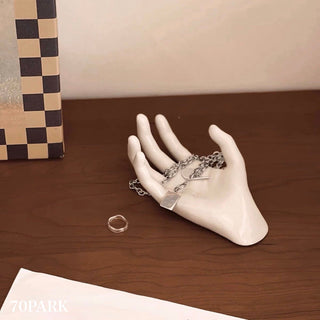Hand Ceramic Object Accessory Storage Tray
