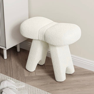 Ribbon motif stool dresser chair ottoman