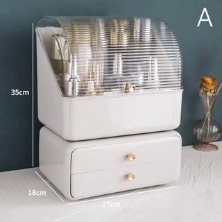 Large Capacity Cosmetic Box with Drawerin  Makeup Storage