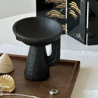 Ceramic Cup Stand Accessory Tray  Aromatherapy Small Item Holder