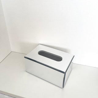 Mirror tissue case mirror silver paper box