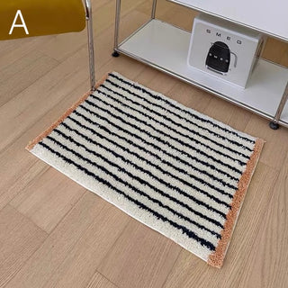 Striped & Checkered Door Mats  50 x 70 cm