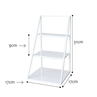 Iron Frame Simple Three-Tier Storage Rack