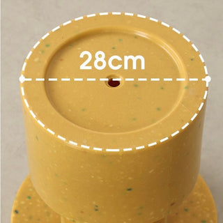 Mixed Color Compact Side Table Stool   in