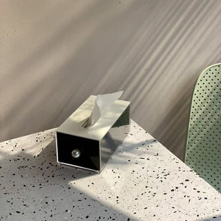 Pearl Monotone Drawer Tissue Case