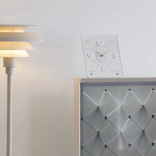 Clear Color Acrylic Square Clock  Table Clock