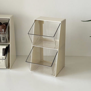 Tabletop Divider Slanted Storage Box Tea Bags