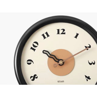 Chubby Wave Hand Clock  Wall Clock