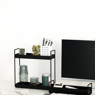 Iron Frame Slim Tier Tray Rack   Cosmetic Storage