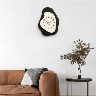 Nuance Design Bicolor Clock  Wall Clock