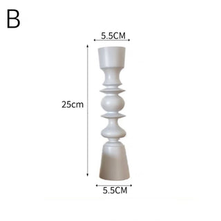 Wood Candle Holder  with Stand