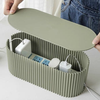 Power Strip Storage Cable Box   2 Sizes