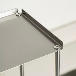 Stainless steel silver cup storage rack two-tiered or three-tiered 2 types