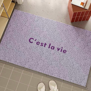 Simple Lettering Color Entrance Mat  50 x 80 cm Mud Removal