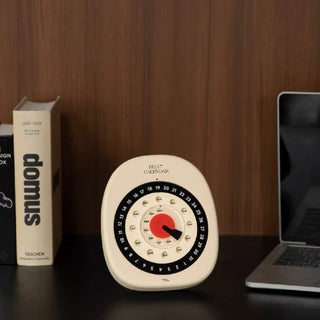 Retro Dial Desktop Perpetual Calendar