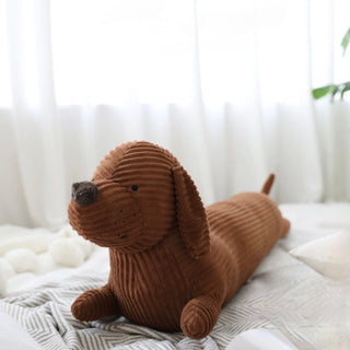 Dachshund Long Cushion Hugging Pillow 110cm Plush Toy