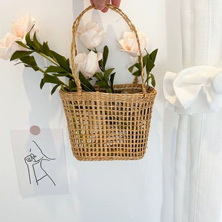 Natural Storage Mini Basket  Basket Bag