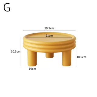 Combination Color Round Side Table  Table Stool