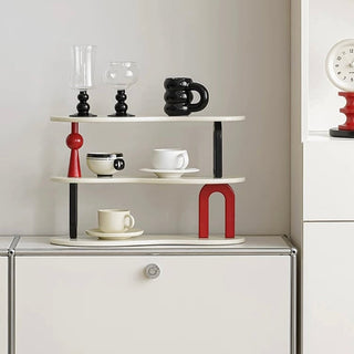 Modern Design Three-Tier Storage Display Rack