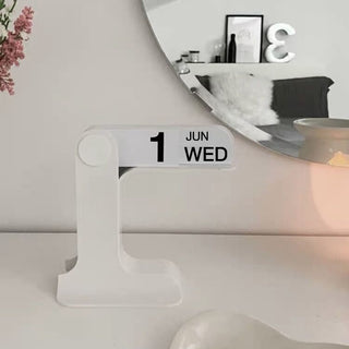 Monochrome Desk Perpetual Calendar