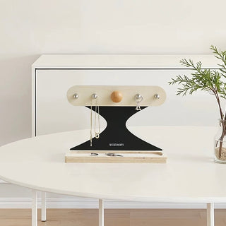 Monochrome Wood Accessory Key Stand Tray  Storage Tray for Small Items