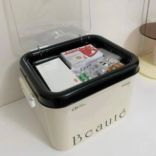 Monochrome Large Capacity Simple First Aid Kit Medicine Box Storage Box