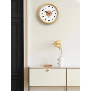 Chubby Wave Hand Clock  Wall Clock