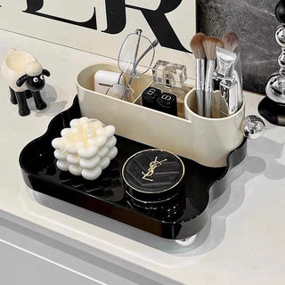 WaveDesign Cosmetic Storage Tray  Brush Stand
