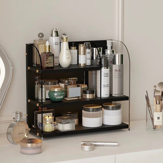 Acrylic Clear Three-Layer Cosmetic Storage Rack  Perfume Storage