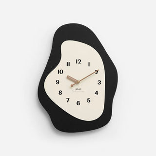 Nuance Design Bicolor Clock  Wall Clock