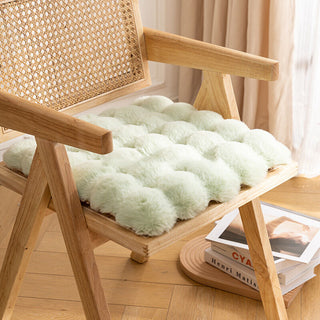 Pokopoko Faux Fur Chair Cushion