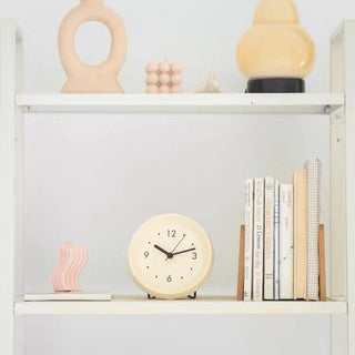 Two-tone Simple Round Clock Table Clock