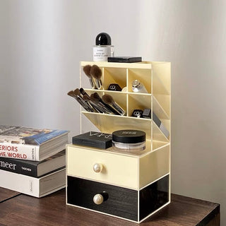 Pearl Monotone Drawer Cosmetic Storage Box