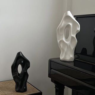 Uneven Unique Art Ceramic Flower Vase