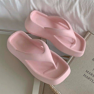 Square Toe Thong Sandals   Room Shoes