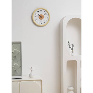 Chubby Wave Hand Clock  Wall Clock