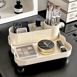 WaveDesign Cosmetic Storage Tray  Brush Stand