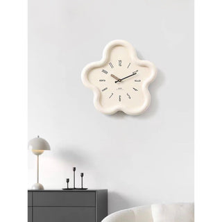 Chubby Flower Frame Clock  Wall Clock