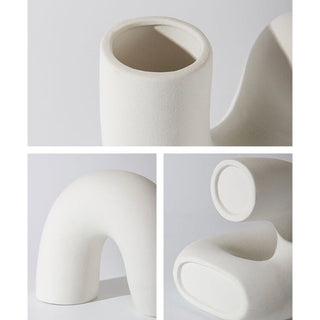 Twist Ceramic Flower Vase Flower Vase Object