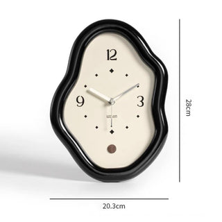 Chubby Wave Frame Clock  Table Clock